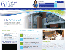 Tablet Screenshot of cornellscott.org